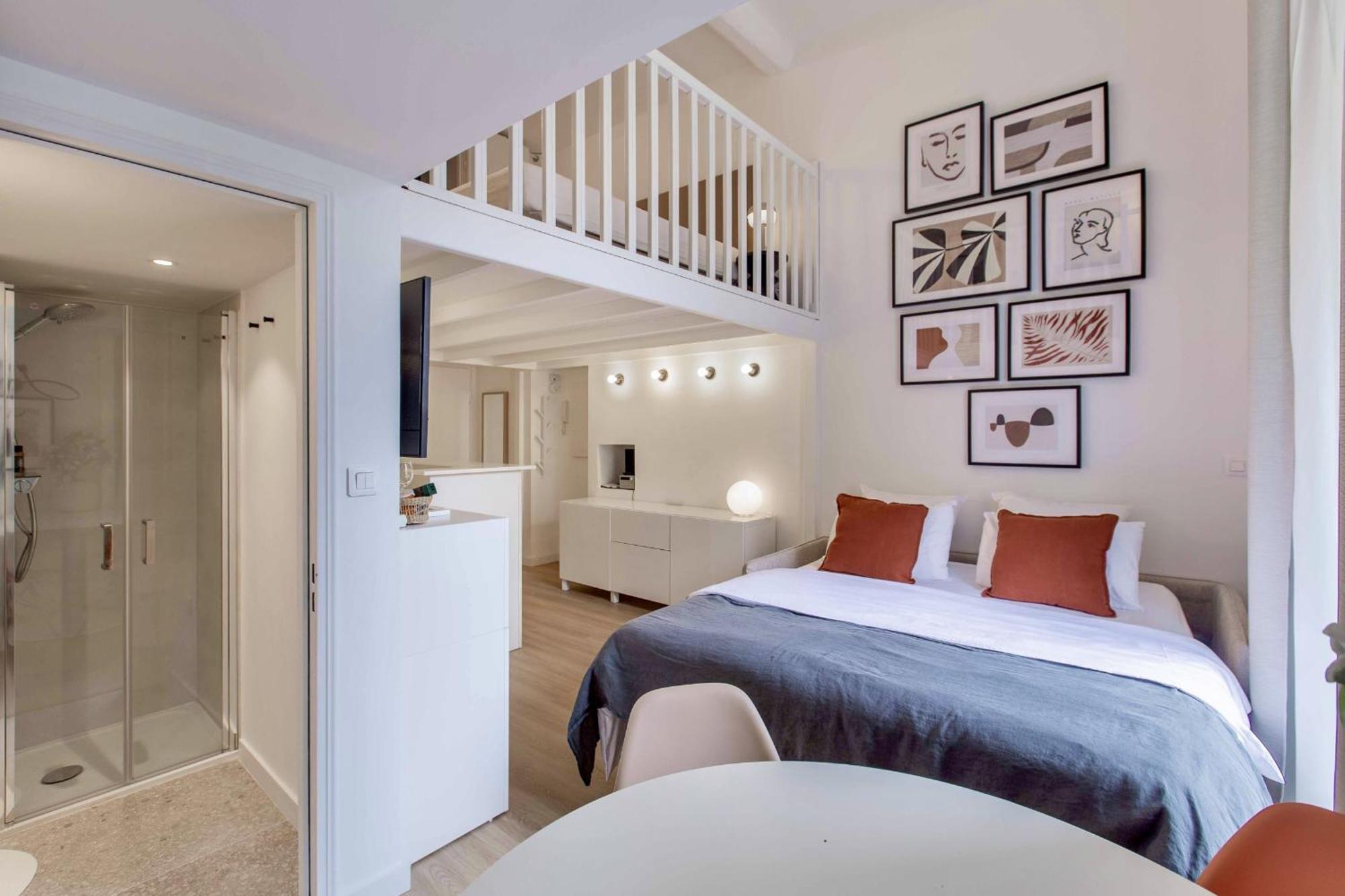 Suede Promenade Duplex At 1 Min From The Sea 2 Bathrooms Apartment Nizza