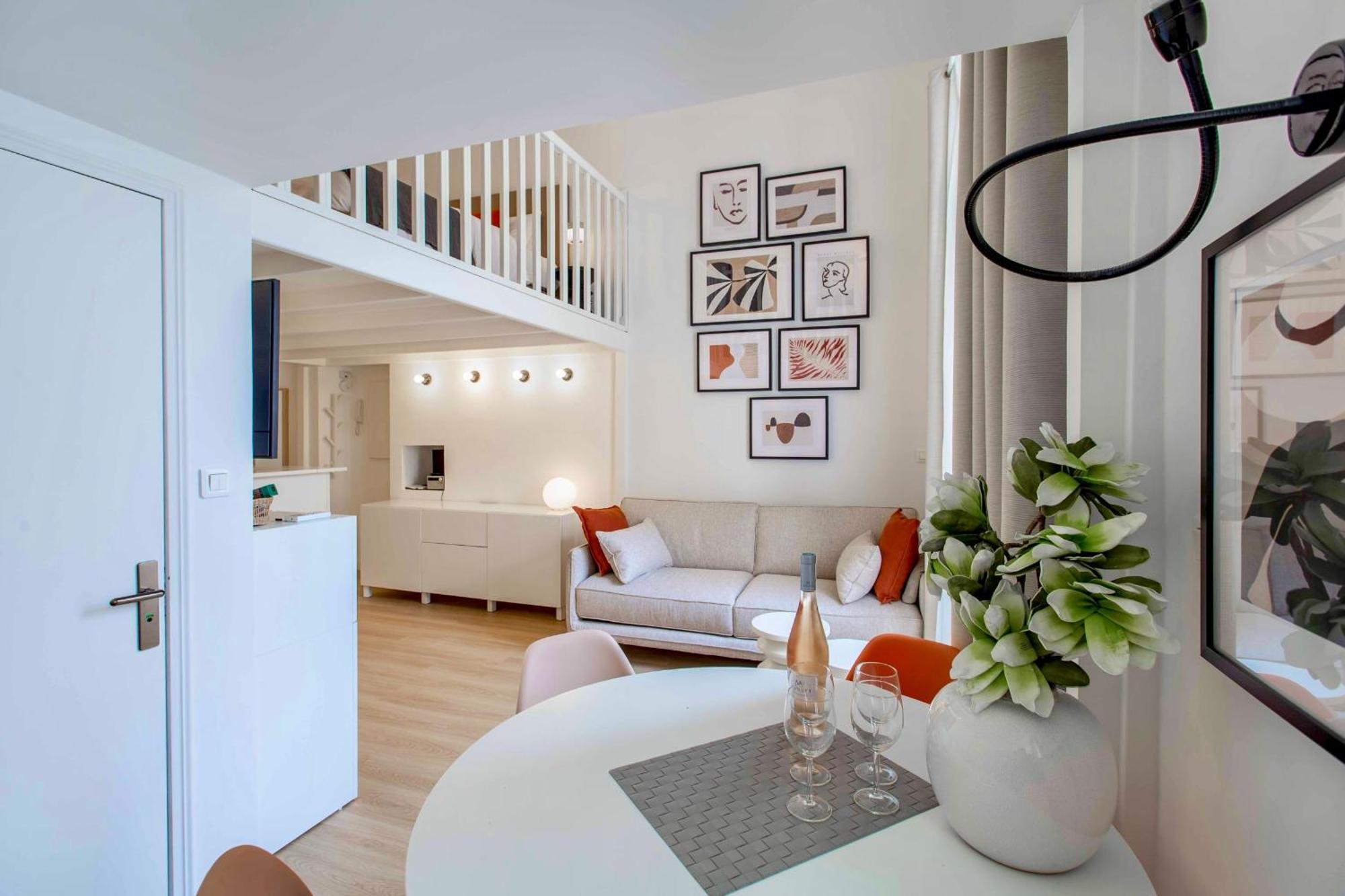 Apartment Suede Promenade Duplex At 1 Min From The Sea 2 Bathrooms Nizza